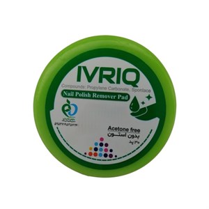 لاک پاک کن ایوریک مدل 01 بسته 30 عددی