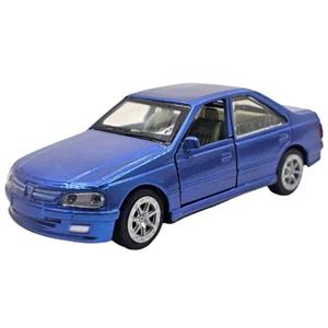 ماشین بازی ناب سل مدل پژو پرشیا (پارس) فلزی عقب کش کد Peugeot Persia Metal Pull Back craem trim naab003