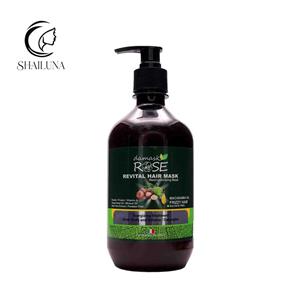 ماسک مو داخل حمام داماسک رز  DAMASK ROSE مدل ماکادمیا مناسب موهای رنگ شده و وز -حجم 500 میلی لیتر