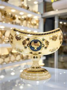 کشکول کریستال طلاکوب طرح ورساچه کاریزما سایز بزرگ