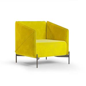 مبل راحتی Tiny یک نفره روکش چرمی