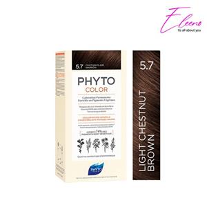 رنگ مو فیتو قهوه ای شاه بلوطی روشن 5.7 بدون آمونیاک Phyto 5/7