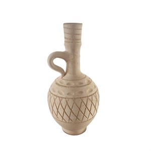 کوزه سفالی خام مدل عربی کد 44