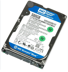 هارد لپتاپی اینترنال  WESTERN BLUE 500 gig 2.5\