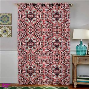 پرده مخمل رنس مدل C4-50068 ارتفاع 190 سانتی متر چند رنگ
