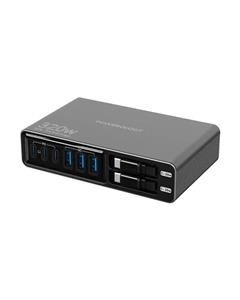 شارژر رومیزی 320 وات پاورولوژی Powerology Univo 320W Charging Station PWCUQC049BK
