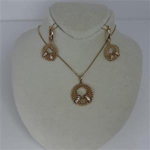 ست و نیم ست برند ژوپینگ رنگ طلایی کد 10