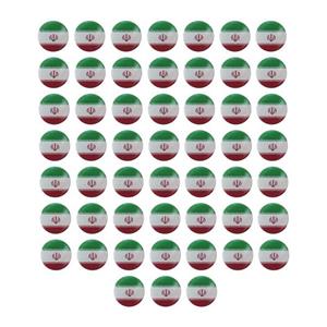 پیکسل طرح پرچم ایران بسته 50 عددی