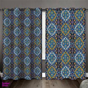 مجموعه 2 عددی پرده رنس مدل C32-50016 چند رنگ