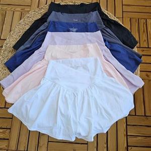 دامن تنیسی زنانه کشاله دار فلامنت رنگی فری سایز