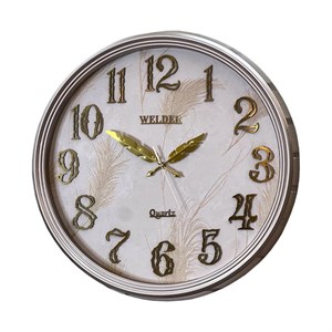 ساعت دیواری کوارتز ولدر مدل عقربه پر کد 5522