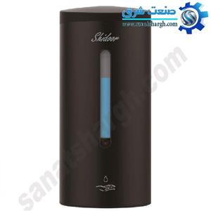 صابون‌ریز استیل مدل S2300 شیدور – مشکی