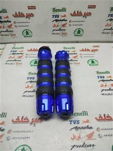 لاستیک سر دسته اسپرت رنتال ریزوما cnc انواع موتورسیکلت فول کربن مشکی مدل 2 (جفتی)