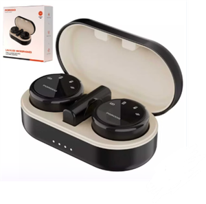 میکروفون یقه ای بی سیم پرودو مدل PD-WMDMIC-BK با دو فرستنده
