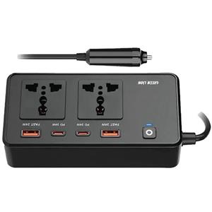اینورتر و مبدل برق فندکی خودرو گرین لاین مدل  Car Inverter GC-200