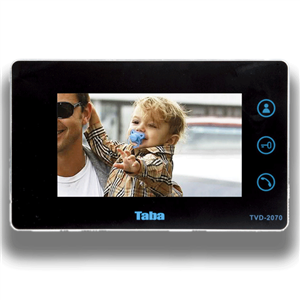 گوشی درب بازکن تصویری تابا مدل TVD 2070 video door phone monitor 