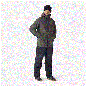 کاپشن ماهیگیری ضد آب مردانه مدل Caperlan FJ 500 WPF