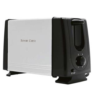 توستر 2 اسلایس سیلور کرست مدل SC-BRD01