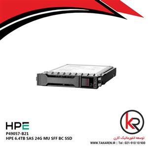 اس اس دی سرور اچ پی HPE 6.4TB SAS 24G Mixed Use SFF BC SSD | P49057-B21