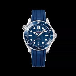 ساعت امگا دویر بند رابر آبی Omega Divers