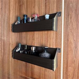 باکس آویز پشت درب کمد رنگ موکا فانتونی مدل J720