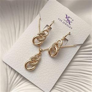 نیم ست کارتیر نگین دار YSX