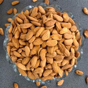 مغز بادام درختی ایرانی سنگی (سامان) درشت، تازه و شیرین