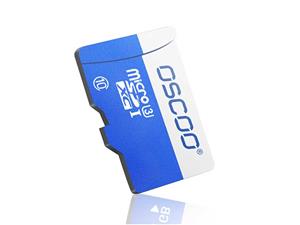 کارت حافظه MicroSDXC اسکو مدل  UHS-I U3 V10 آبی ظرفیت 256 گیگابایت سرعت ۸۵ مگابایت بر ثانیه کد 8489