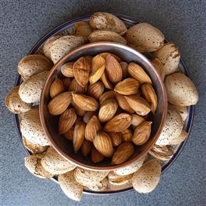 بادام درختی ایرانی شاهرودی 21 (فرانسوی) پوست نازک، تازه و درشت