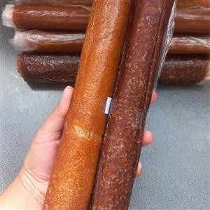 لواشک خانگی آلوچه طبیعی (خالص، گوشتی و ترش) بدون نمک و افزودنی