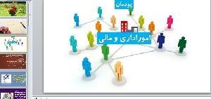 پاورپوینت پودمان اموراداری و مالی کار و فناوری هشتم