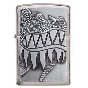 فندک بنزینی زیپو مدل Fire Breathing Emblem Dragon