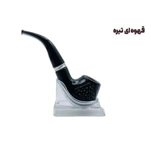 پیپ قهوه ای تیره طرحدار  کاپتان بلک Capitan Black (پک کامل )کد123