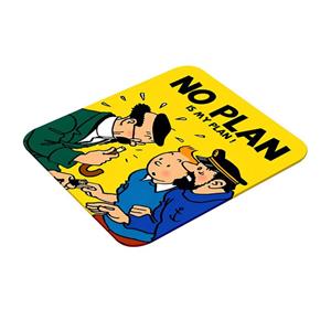 ماوس پد طرح تن تن نقشه تورنسل مدل tintin کد 04
