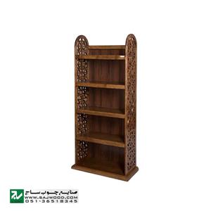 کتابخانه چوبی صنایع چوب ساج مدل 632