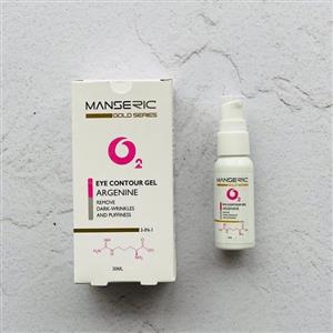 ژل دور چشم هیالورونیک اسید و کافئین مانسریک 30 میل