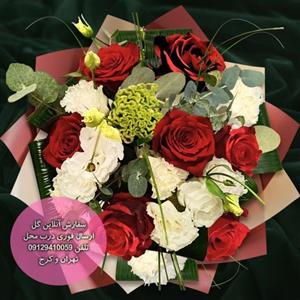 باکس گل رزهلندی کد 119
