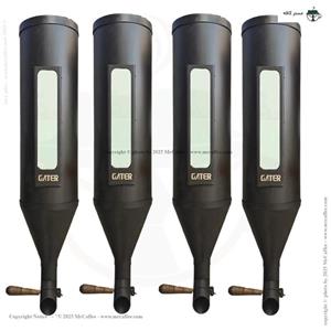 سیلو قهوه دیواری مجموعه 4 عددی طرح گتر