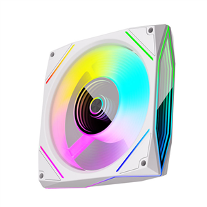 فن کیس COOLMOON LY120 ARGB |  سفید | لنز بینهایت | هوادهی 71CFM