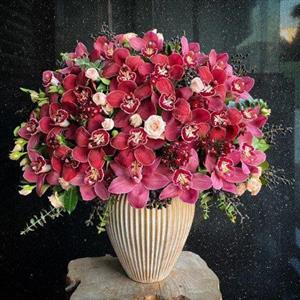 جام گل طبیعی برای تبریک افتتاحیه کبابی 5088