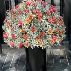 باکس گل شیپوری و رز برای روز زن 4400