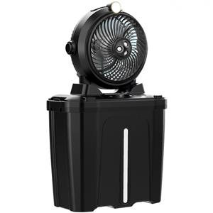 پنکه مه پاش شارژی فضای باز مدل HW-1 با مخزن 11 لیتری 