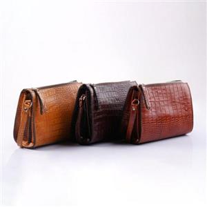 کیف چرم طبیعی مدل لاله