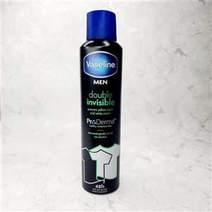 اسپری ضد تعریق 48 ساعته مردانه وازلین Vaseline مدل Double Invisible MEN(250 میل)