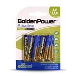 Golden Power GLR6A And GLR03A Power Plus AA And AAA Battery  Pack of 8