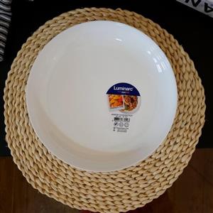 دیس لومینارک قطر 29 سانت و دیواره  4و نیم قابل استفاده در ماکروفر و ماشین ظرفشویی