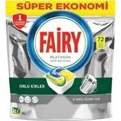 قرص ماشین ظرفشویی فیری MEGA EKONOMI پلاتینیوم ۹۶ عددی