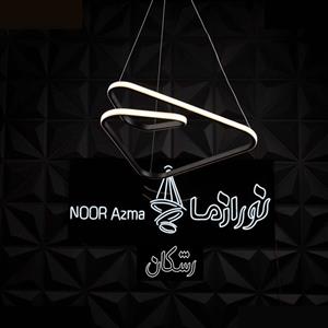لوستر 1 شعله نور از ما رشکان مدل TUDELI/triangle