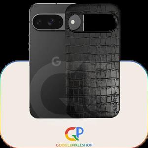 قاب چرمی کروکودیلی گوشی گوگل مدل Google Pixel 9 Pro برند AIORIA