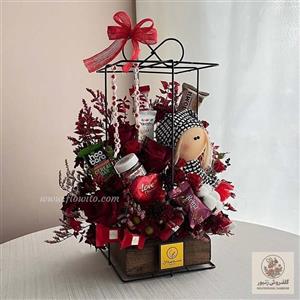 گیفت شکلات مدل حیوانات و گل کد 11 بسته 4 عددی